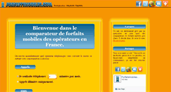 Desktop Screenshot of forfaitsmobiles.com
